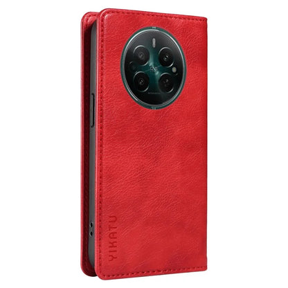 YIKATU YK-006 For Realme Narzo 70 5G / Narzo 70 Pro 5G / P1 5G / 12 4G / 12+ 5G Case Wallet Litchi Grain Leather Phone Cover