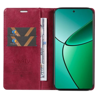 YIKATU YK-006 For Realme Narzo 70 5G / Narzo 70 Pro 5G / P1 5G / 12 4G / 12+ 5G Case Wallet Litchi Grain Leather Phone Cover
