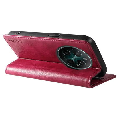 YIKATU YK-006 For Realme Narzo 70 5G / Narzo 70 Pro 5G / P1 5G / 12 4G / 12+ 5G Case Wallet Litchi Grain Leather Phone Cover