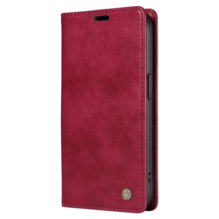 YIKATU YK-006 For Realme Narzo 70 5G / Narzo 70 Pro 5G / P1 5G / 12 4G / 12+ 5G Case Wallet Litchi Grain Leather Phone Cover