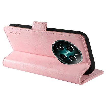 YIKATU YK-007 For Realme Narzo 70 5G / Narzo 70 Pro 5G / P1 5G / 12 4G / 12+ 5G Case Side Buckle PU Leather Phone Cover Litchi Texture