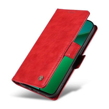 YIKATU YK-007 For Realme Narzo 70 5G / Narzo 70 Pro 5G / P1 5G / 12 4G / 12+ 5G Case Side Buckle PU Leather Phone Cover Litchi Texture