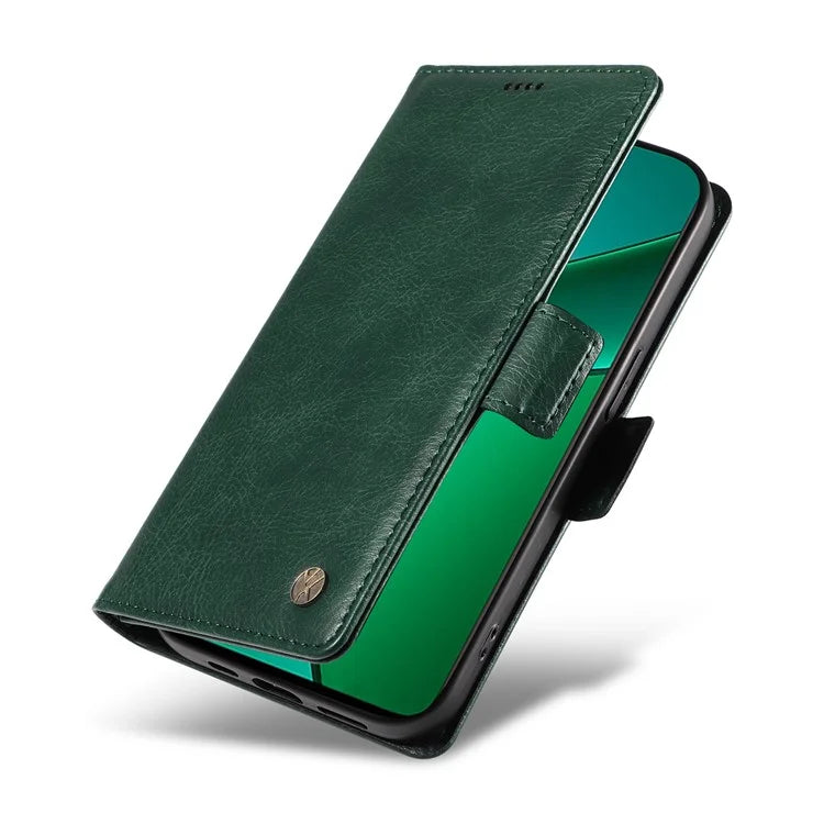 YIKATU YK-007 For Realme Narzo 70 5G / Narzo 70 Pro 5G / P1 5G / 12 4G / 12+ 5G Case Side Buckle PU Leather Phone Cover Litchi Texture