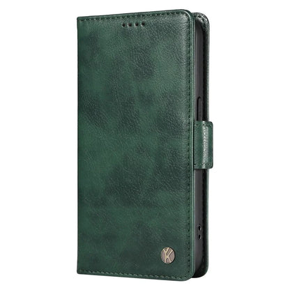 YIKATU YK-007 For Realme Narzo 70 5G / Narzo 70 Pro 5G / P1 5G / 12 4G / 12+ 5G Case Side Buckle PU Leather Phone Cover Litchi Texture