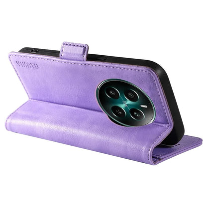 YIKATU YK-007 For Realme Narzo 70 5G / Narzo 70 Pro 5G / P1 5G / 12 4G / 12+ 5G Case Side Buckle PU Leather Phone Cover Litchi Texture