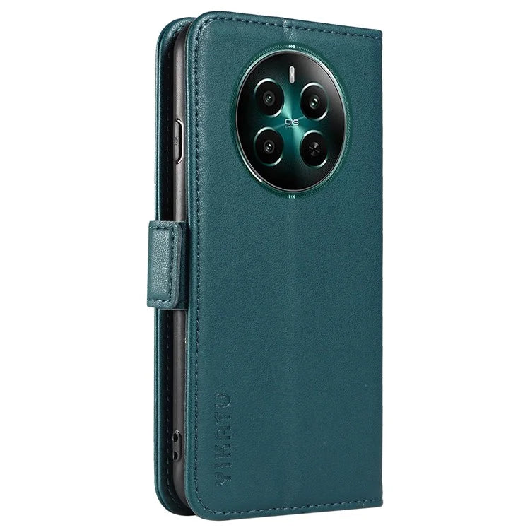 YIKATU YK-003 For Realme Narzo 70 5G / Narzo 70 Pro 5G / P1 5G / 12 4G / 12+ 5G Case Wallet Stand Leather Phone Cover Side Buckle
