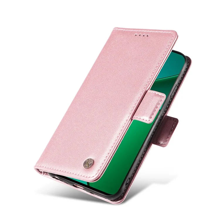 YIKATU YK-003 For Realme Narzo 70 5G / Narzo 70 Pro 5G / P1 5G / 12 4G / 12+ 5G Case Wallet Stand Leather Phone Cover Side Buckle