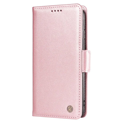 YIKATU YK-003 For Realme Narzo 70 5G / Narzo 70 Pro 5G / P1 5G / 12 4G / 12+ 5G Case Wallet Stand Leather Phone Cover Side Buckle