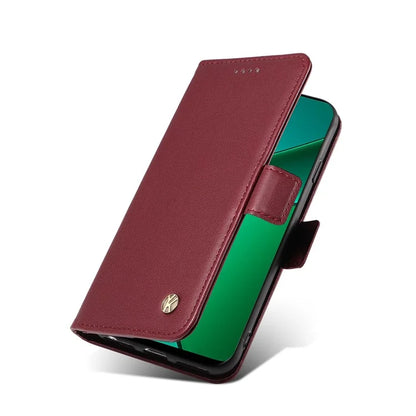 YIKATU YK-003 For Realme Narzo 70 5G / Narzo 70 Pro 5G / P1 5G / 12 4G / 12+ 5G Case Wallet Stand Leather Phone Cover Side Buckle