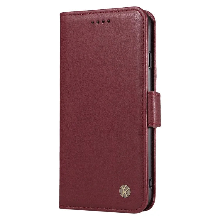 YIKATU YK-003 For Realme Narzo 70 5G / Narzo 70 Pro 5G / P1 5G / 12 4G / 12+ 5G Case Wallet Stand Leather Phone Cover Side Buckle