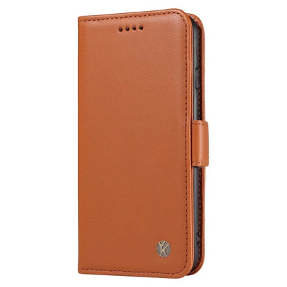YIKATU YK-003 For Realme Narzo 70 5G / Narzo 70 Pro 5G / P1 5G / 12 4G / 12+ 5G Case Wallet Stand Leather Phone Cover Side Buckle