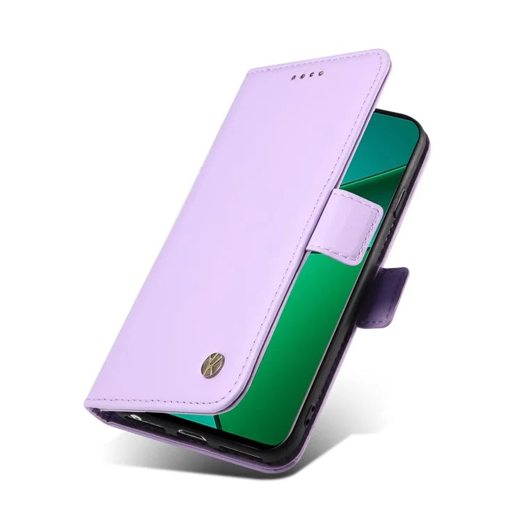 YIKATU YK-003 For Realme Narzo 70 5G / Narzo 70 Pro 5G / P1 5G / 12 4G / 12+ 5G Case Wallet Stand Leather Phone Cover Side Buckle