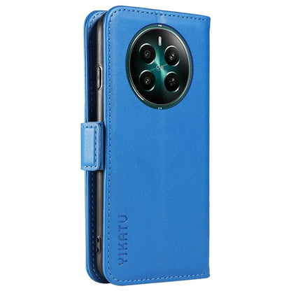 YIKATU YK-003 For Realme Narzo 70 5G / Narzo 70 Pro 5G / P1 5G / 12 4G / 12+ 5G Case Wallet Stand Leather Phone Cover Side Buckle