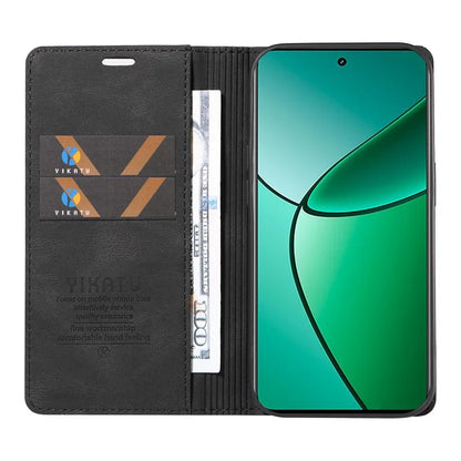 YIKATU YK-004 For Realme Narzo 70 5G  /  Narzo 70 Pro 5G  /  P1 5G  /  12 4G  /  12+ 5G Case Leather Skin-Touch Phone Cover Magnetic Auto-Absorbed