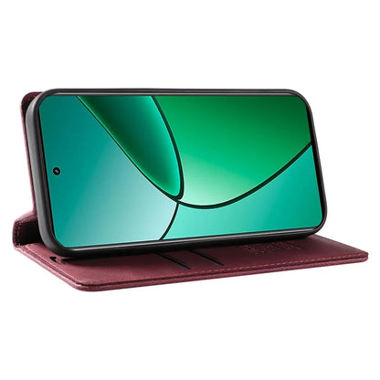 YIKATU YK-004 For Realme Narzo 70 5G  /  Narzo 70 Pro 5G  /  P1 5G  /  12 4G  /  12+ 5G Case Leather Skin-Touch Phone Cover Magnetic Auto-Absorbed