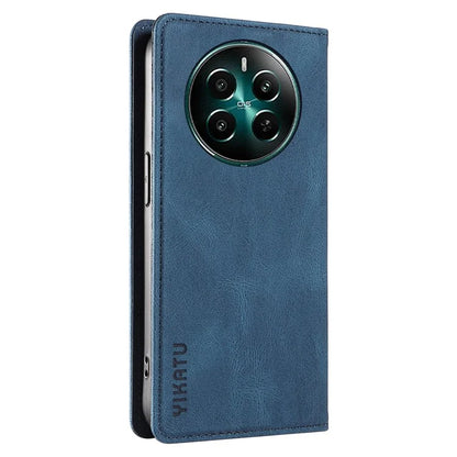 YIKATU YK-004 For Realme Narzo 70 5G  /  Narzo 70 Pro 5G  /  P1 5G  /  12 4G  /  12+ 5G Case Leather Skin-Touch Phone Cover Magnetic Auto-Absorbed