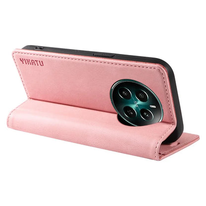 YIKATU YK-004 For Realme Narzo 70 5G  /  Narzo 70 Pro 5G  /  P1 5G  /  12 4G  /  12+ 5G Case Leather Skin-Touch Phone Cover Magnetic Auto-Absorbed