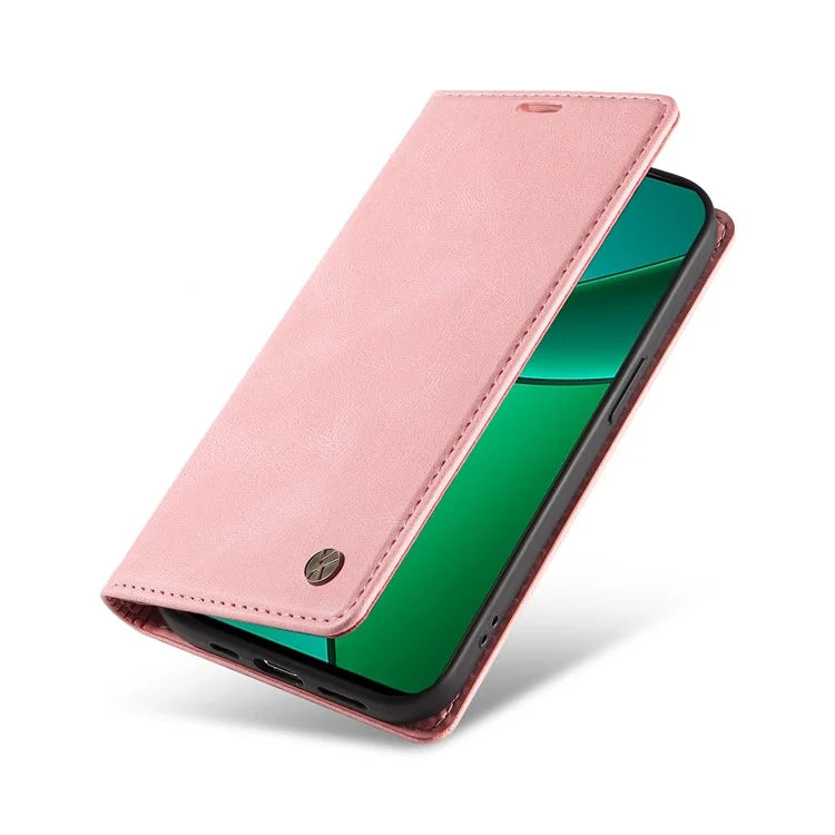 YIKATU YK-004 For Realme Narzo 70 5G  /  Narzo 70 Pro 5G  /  P1 5G  /  12 4G  /  12+ 5G Case Leather Skin-Touch Phone Cover Magnetic Auto-Absorbed