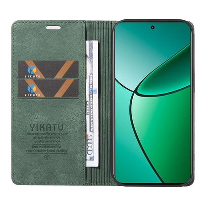 YIKATU YK-004 For Realme Narzo 70 5G  /  Narzo 70 Pro 5G  /  P1 5G  /  12 4G  /  12+ 5G Case Leather Skin-Touch Phone Cover Magnetic Auto-Absorbed