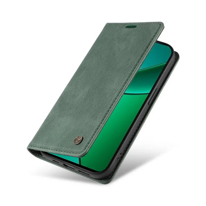 YIKATU YK-004 For Realme Narzo 70 5G  /  Narzo 70 Pro 5G  /  P1 5G  /  12 4G  /  12+ 5G Case Leather Skin-Touch Phone Cover Magnetic Auto-Absorbed