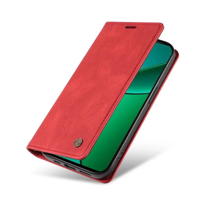 YIKATU YK-004 For Realme Narzo 70 5G  /  Narzo 70 Pro 5G  /  P1 5G  /  12 4G  /  12+ 5G Case Leather Skin-Touch Phone Cover Magnetic Auto-Absorbed