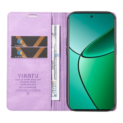 YIKATU YK-004 For Realme Narzo 70 5G  /  Narzo 70 Pro 5G  /  P1 5G  /  12 4G  /  12+ 5G Case Leather Skin-Touch Phone Cover Magnetic Auto-Absorbed