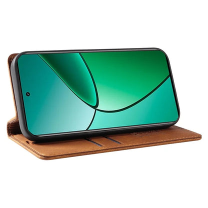 YIKATU YK-004 For Realme Narzo 70 5G  /  Narzo 70 Pro 5G  /  P1 5G  /  12 4G  /  12+ 5G Case Leather Skin-Touch Phone Cover Magnetic Auto-Absorbed
