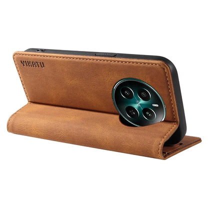 YIKATU YK-004 For Realme Narzo 70 5G  /  Narzo 70 Pro 5G  /  P1 5G  /  12 4G  /  12+ 5G Case Leather Skin-Touch Phone Cover Magnetic Auto-Absorbed