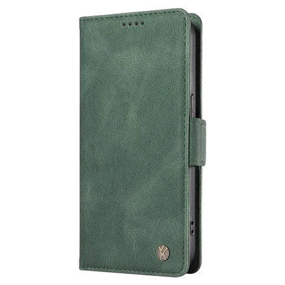 YIKATU YK-005 For Realme Narzo 70 5G / Narzo 70 Pro 5G / P1 5G / 12 4G / 12+ 5G Case PU Leather Wallet Phone Cover Skin Touch Feeling