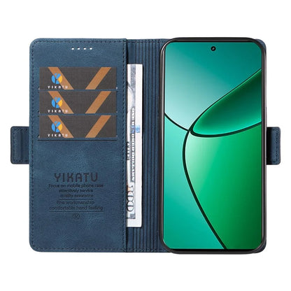 YIKATU YK-005 For Realme Narzo 70 5G / Narzo 70 Pro 5G / P1 5G / 12 4G / 12+ 5G Case PU Leather Wallet Phone Cover Skin Touch Feeling