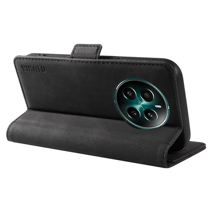 YIKATU YK-005 For Realme Narzo 70 5G / Narzo 70 Pro 5G / P1 5G / 12 4G / 12+ 5G Case PU Leather Wallet Phone Cover Skin Touch Feeling