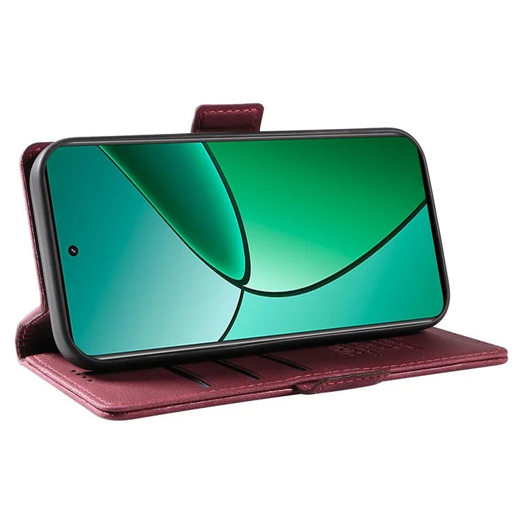 YIKATU YK-005 For Realme Narzo 70 5G / Narzo 70 Pro 5G / P1 5G / 12 4G / 12+ 5G Case PU Leather Wallet Phone Cover Skin Touch Feeling