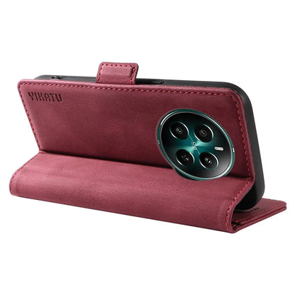 YIKATU YK-005 For Realme Narzo 70 5G / Narzo 70 Pro 5G / P1 5G / 12 4G / 12+ 5G Case PU Leather Wallet Phone Cover Skin Touch Feeling