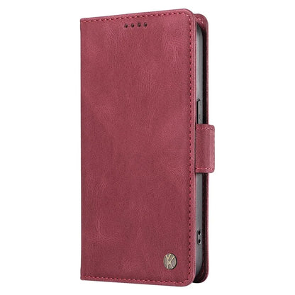 YIKATU YK-005 For Realme Narzo 70 5G / Narzo 70 Pro 5G / P1 5G / 12 4G / 12+ 5G Case PU Leather Wallet Phone Cover Skin Touch Feeling