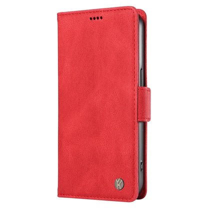 YIKATU YK-005 For Realme Narzo 70 5G / Narzo 70 Pro 5G / P1 5G / 12 4G / 12+ 5G Case PU Leather Wallet Phone Cover Skin Touch Feeling