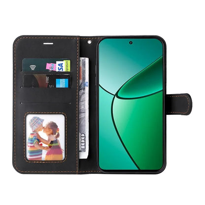 For Realme Narzo 70 5G / Narzo 70 Pro 5G / P1 5G / 12 4G / 12+ 5G Case Flip Wallet Leather Phone Cover 3 Color Splicing