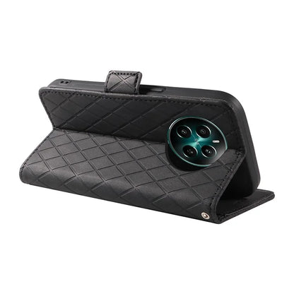 For Realme Narzo 70 5G / Narzo 70 Pro 5G / P1 5G / 12 4G / 12+ 5G Case Rhombus PU Leather Flip Wallet Phone Cover