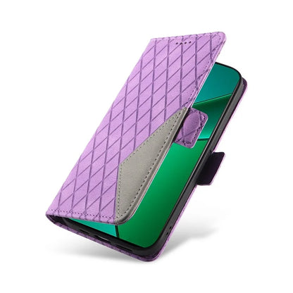 For Realme Narzo 70 5G / Narzo 70 Pro 5G / P1 5G / 12 4G / 12+ 5G Case Rhombus PU Leather Flip Wallet Phone Cover