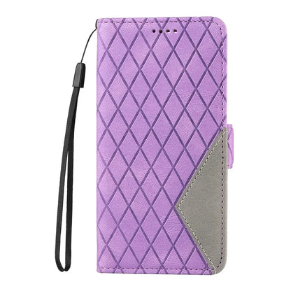 For Realme Narzo 70 5G / Narzo 70 Pro 5G / P1 5G / 12 4G / 12+ 5G Case Rhombus PU Leather Flip Wallet Phone Cover