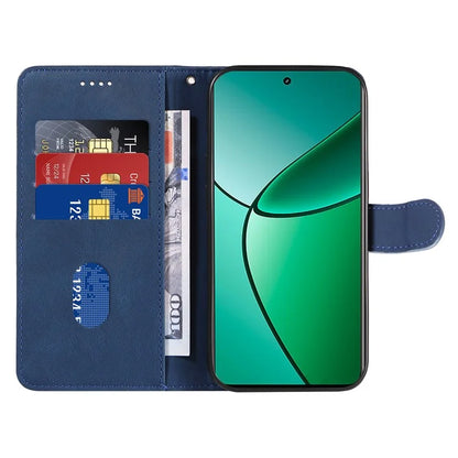 For Realme Narzo 70 5G / Narzo 70 Pro 5G / P1 5G / 12 4G / 12+ 5G Case Stand Wallet Leather Phone Cover Curved Line Wrist Strap