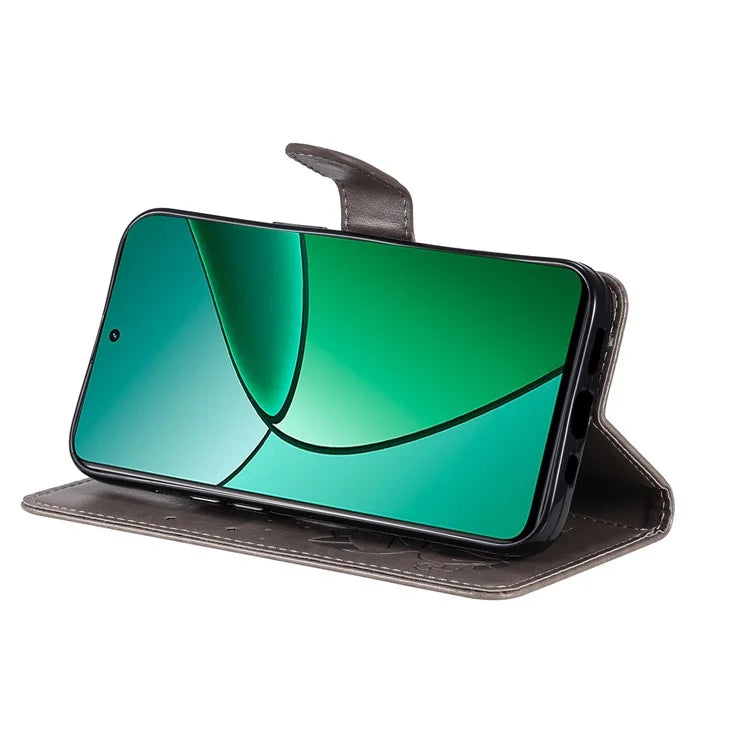 KT Imprinting Flower Series-4 For Realme Narzo 70 5G / Narzo 70 Pro 5G / P1 5G / 12 4G / 12+ 5G Case Cat Bee Pattern Leather Phone Cover