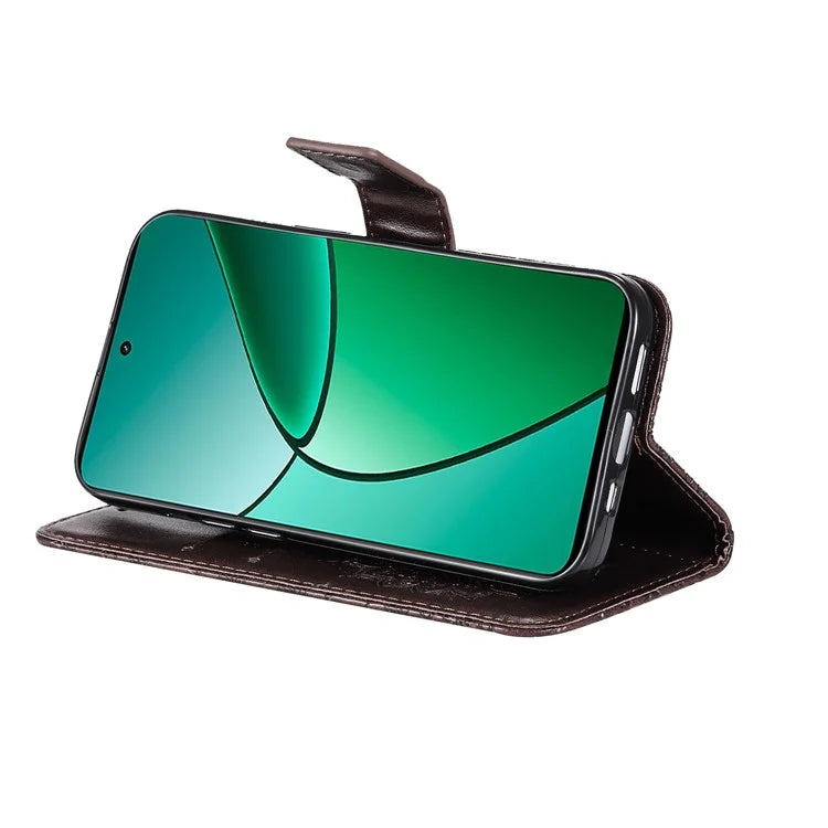 KT Imprinting Flower Series-1 For Realme Narzo 70 5G / Narzo 70 Pro 5G / P1 5G / 12 4G / 12+ 5G Case Sunflower Leather Wallet Phone Cover