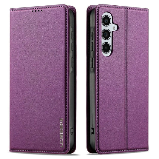LC.IMEEKE L1 Series for Samsung Galaxy A16 5G Case PU Leather Wallet Stand Protective Phone Cover