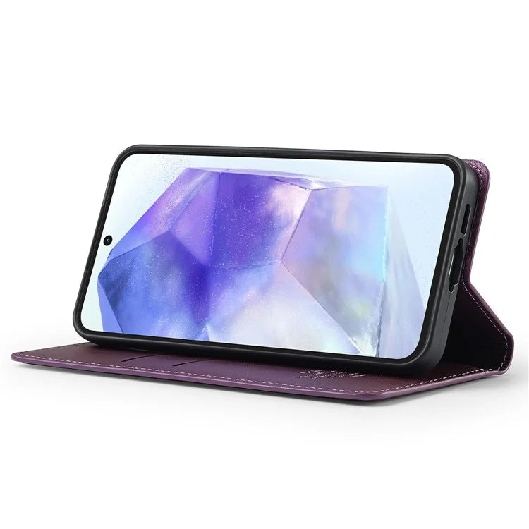 LC.IMEEKE L1 Series for Samsung Galaxy A16 5G Case PU Leather Wallet Stand Protective Phone Cover