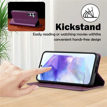 LC.IMEEKE L1 Series for Samsung Galaxy A16 5G Case PU Leather Wallet Stand Protective Phone Cover