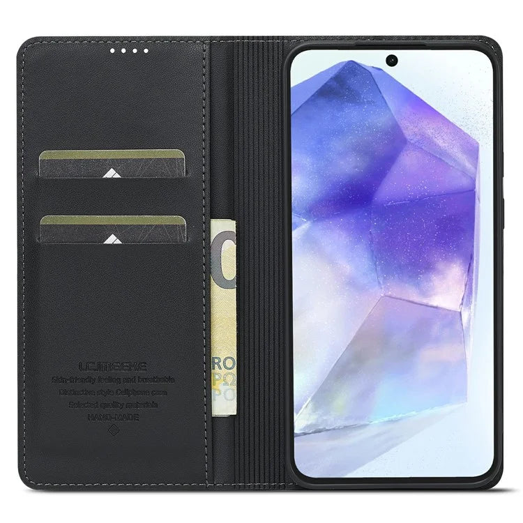 LC.IMEEKE L1 Series for Samsung Galaxy A16 5G Case PU Leather Wallet Stand Protective Phone Cover