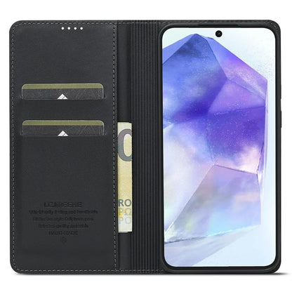 LC.IMEEKE L1 Series for Samsung Galaxy A16 5G Case PU Leather Wallet Stand Protective Phone Cover