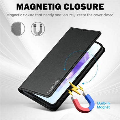 LC.IMEEKE L1 Series for Samsung Galaxy A16 5G Case PU Leather Wallet Stand Protective Phone Cover