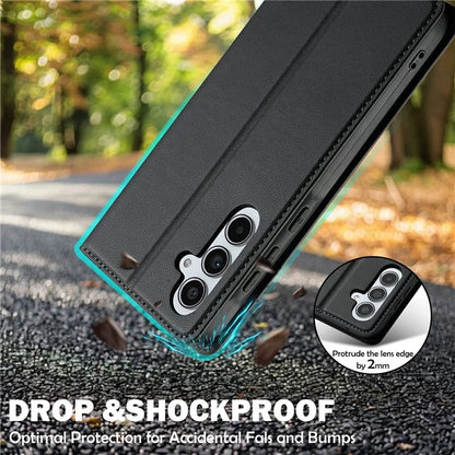 LC.IMEEKE L1 Series for Samsung Galaxy A16 5G Case PU Leather Wallet Stand Protective Phone Cover