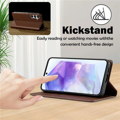 LC.IMEEKE L1 Series for Samsung Galaxy A16 5G Case PU Leather Wallet Stand Protective Phone Cover